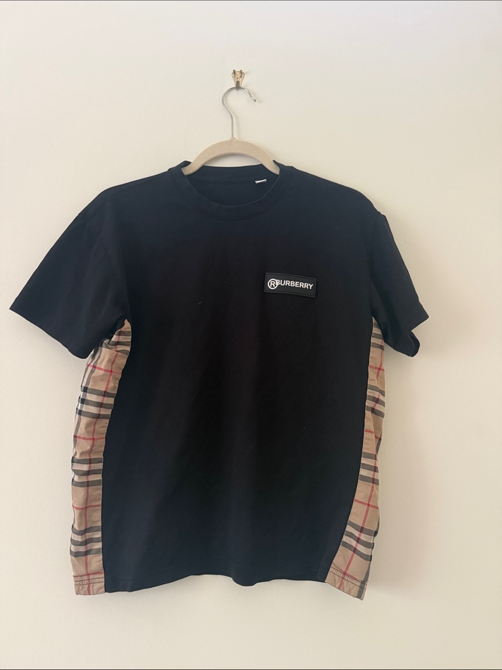 Burberry Cotton Black Tee